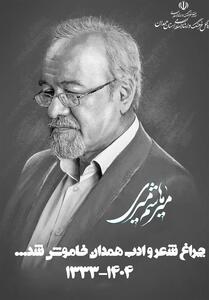  میرهاشم میری ادیب و شاعر پیشکسوت همدان درگذشت - تسنیم