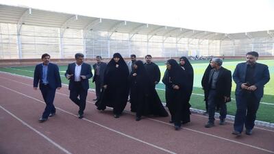 ورزشگاه فوتبال بانوان قم آماده بهره برداری