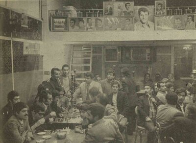 قهوه‌خانه عاشقان «پرسپولیس» در دهه ۵۰