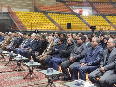 افتتاح سالن ورزشی ۶۵۰۰ نفری شهید رئیسی در مشهد