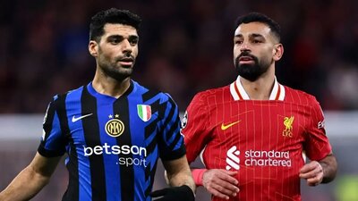 مهدی طارمی در کنار محمد صلاح، دی بروینه و کریس وود + عکس