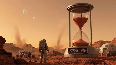 زمان در مریخ چگونه می‌گذرد؟