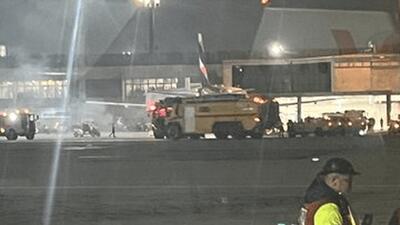  حادثه در فرودگاه برزیل
