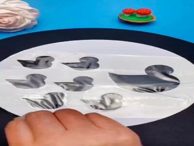  یه کاردستی خیلی جالب جوجه اردک با فوم