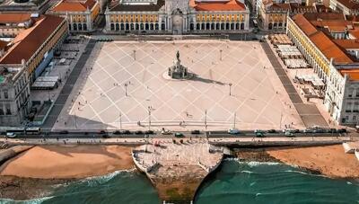 این میدان قلب شهر لیسبون است (+عکس)