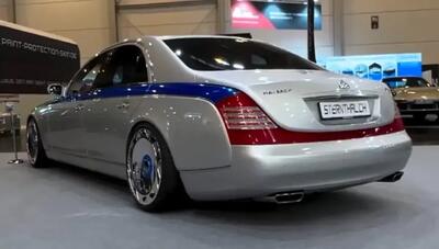 «مایباخ ۵۷ S» سفارشی؛ لوکس و اسپرت در آتلیه «اشترن‌تال» زوریخ (فیلم)