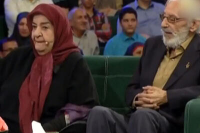  عکس دیده‌نشده از مراسم ازدواج گیتی رئوفی و جمشید مشایخی