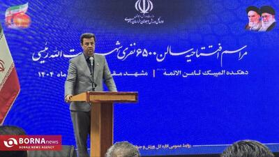  زارعی: امروز نقطه عطفی برای ورزش خراسان رضوی است/ سالن ۶۵۰۰ نفری طرفیت‌های ویژه‌ای برای ورزش استان ایجاد می‌کند