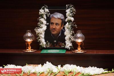 مراسم ختم مهدی مبینی