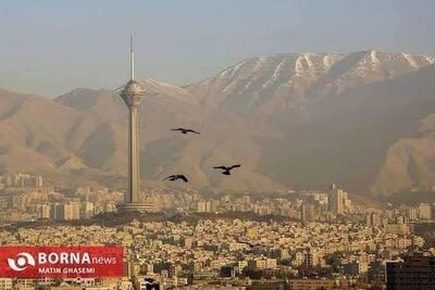  کیفیت هوای تهران برای کودکان و سالمندان آلوده است