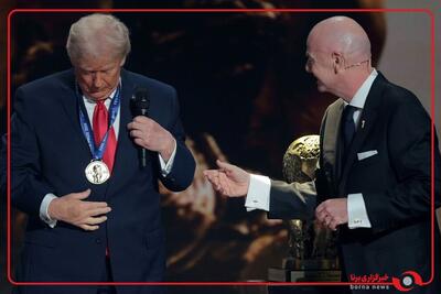 پشت پرده جایزه فیفا به ترامپ