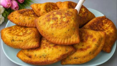  طرز تهیه پیراشکی گوشت با سیب زمینی / دیگه به خمیر پیراشکی نیاز نداری