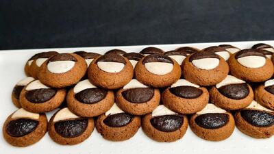 از این کوکی فقط یکی بخوری مشتریش میمونی کوکیز شکلاتی با طعم نسکافه ، خوشمزه ماندگار و سودآور