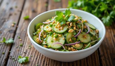 طرز تهیه و نکات کلیدی جهت تهیه سالاد تایلندی