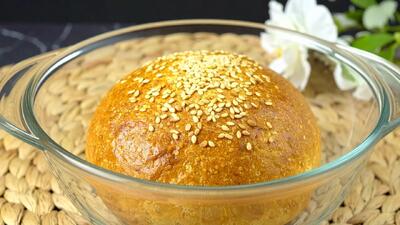  طرز تهیه نان صبحانه بدون نیاز به آرد / نان رژیمی با نخود