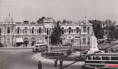 عکس قدیمی‌ترین مرکز خرید تهران؛ ۹۰ سال پیش