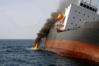 حادثه جدید در دریای یمن؛ کشتی تجاری هدف تیراندازی قرار گرفت