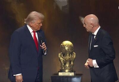 جمله جنجالی میثاقی پس از نمایش تصویر ترامپ روی آنتن زنده+ عکس