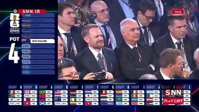 ببینید| سرنوشت گروه ایران مشخص شد+ اسامی کشورها