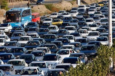  هجوم خودروهای غیربومی به تهران؛ ۲۲ میلیون تردد بین استانی در یک ماه