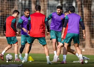  بازیکنان نیمکت‌نشین و ذخیره پرسپولیس مقابل استقلال دربی ۱۰۶