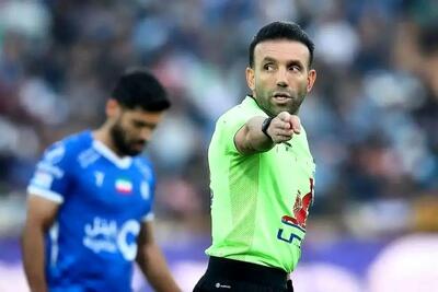  قضاوت بی‌اشتباه وحید کاظمی در دربی ۱۰۶