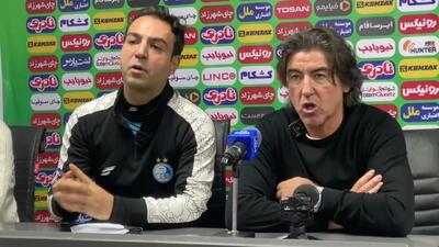  ساپینتو: نیمه دوم مالک بازی بودیم + ویدئو
