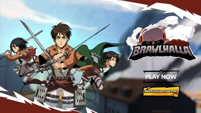  همکاری Brawlhalla با Attack on Titan بازیکنان را وارد نبردهای سرعتی و خشن می‌کند