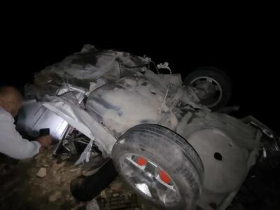  کُشته و مجروح شدن سه نفر در محور جوخانه به چُرام