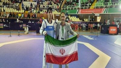  رادین زینالی چهارمین طلایی ایران در کنیا