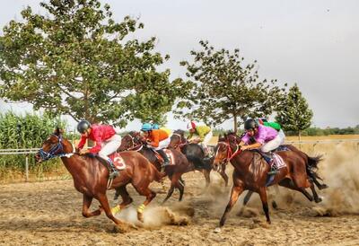  پایان ماراتُن هفته چهارم اسبدوانی پاییزه گنبدکاووس+ فیلم