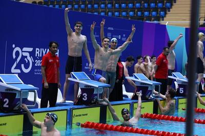  جهش مدالی شنای ایران در ریاض/ فاصله نجومی ترکیه با ایران و ازبکستان!