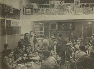 قهوه‌خانه عاشقان «پرسپولیس» در دهه ۵۰