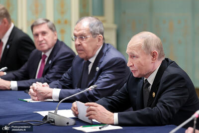  پوتین نظرش در مورد فلسطین را اعلام کرد + فیلم