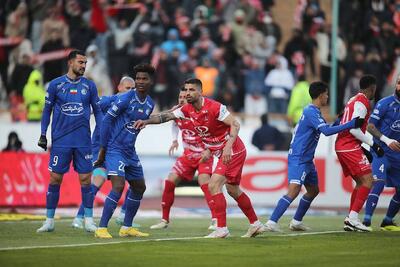  عکس| استقلالی‌ها اشک پرسپولیسی‌ها را در دربی در آوردند