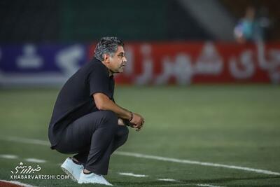 خشم پیروز قربانی از بازیکن فجر بعد از شکست برابر سپاهان/ گل‌های زشت زیادی می‌خوریم!