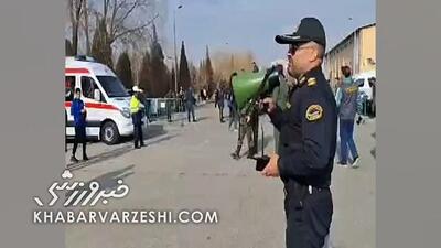  ویدیوی منتشر شده از صحبت‌های پلیس اراک با هواداران استقلال و پرسپولیس
