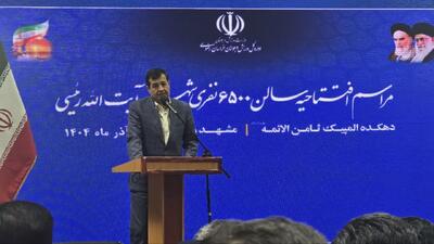 وزیر ورزش و جوانان: سالن شهید رئیسی نماد عزم ملی و استانی است