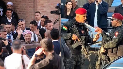  خشم آنکارا از سفر بارزانی به ترکیه با محافظان مسلح