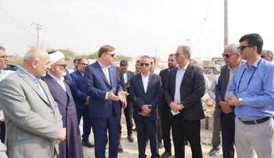  استاندار بوشهر: روند اجرای پروژه جاده ساحلی در کنگان مطلوب است