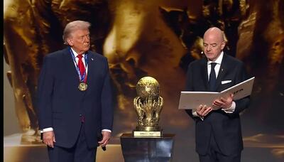 اعطای نخستین جایزه صلح فیفا به دونالد ترامپ - پارس فوتبال