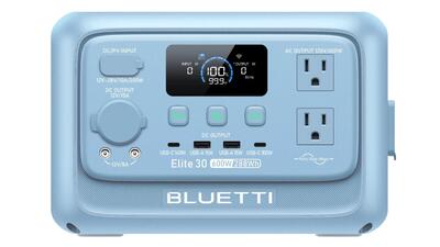 Bluetti Elite 30 V2: نیروگاه قابل حمل سبک وزن برای سفر و کمپینگ