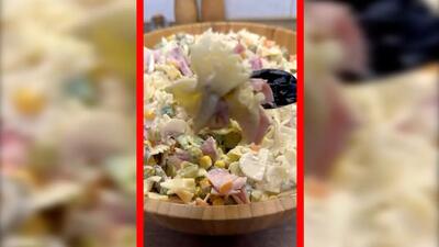 فیلم طرز تهیه سالاد ماکارونی
