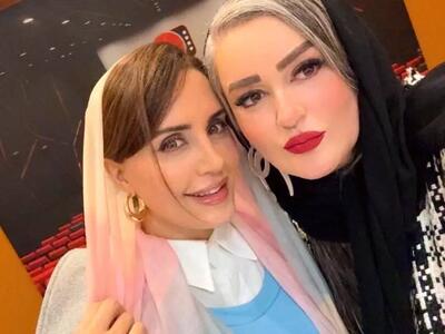  حضور نعیمه نظام‌دوست و الناز شاکردوست در اکران کج پیله