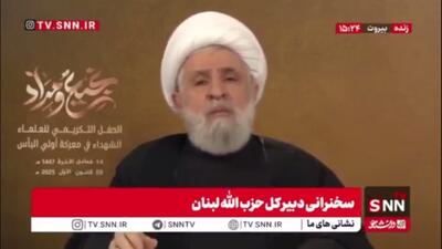  شیخ نعیم قاسم: پیام عاشورا این است که انسانیت بر هر چیز مقدم است / مبارزه امام حسین برای انسانیت بود، نه فقط برای دین