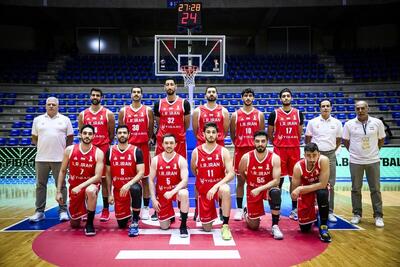  ایران در جدیدترین رده‌بندی تیم‌های ملی بسکتبال جهان