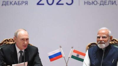 سفر پر پیغام پوتین به هند