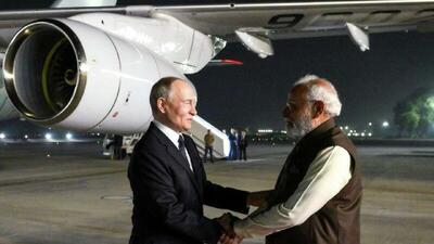 پوتین پس از سفر دو روزه به هند، دهلی نو را ترک کرد