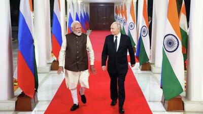  مودی گفت که مسکو و دهلی نو در حال کار بر روی توافقی در مورد ایجاد منطقه آزاد تجاری بین اتحادیه اقتصادی اوراسیا و هند هستند