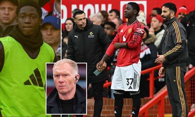  اسکولز: این بچه در تیم آموریم دارد تباه می‌شود؛ برایش بهتر است به تیمی دیگر برود